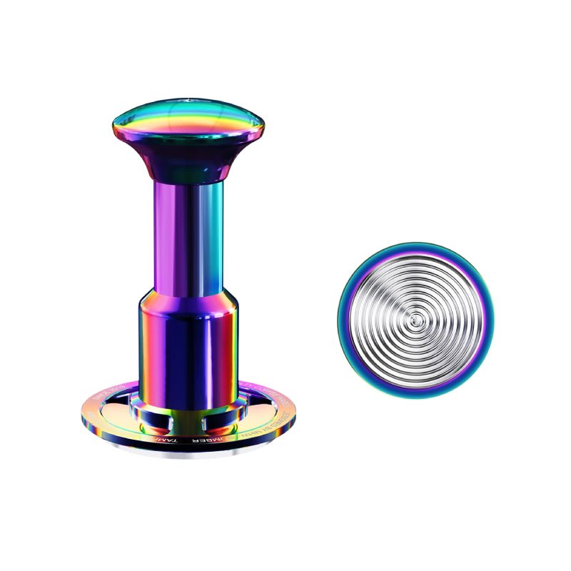 騎士衝擊粉錘 - 螺紋 - 全鋼炫彩版 - 58mm通用(附粉錘收納墊) - MHW - 3BOMBER TAIWAN