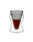 DW雙層玻璃杯 - V型 - 香氣杯 - 黑色 - MHW - 3BOMBER TAIWAN