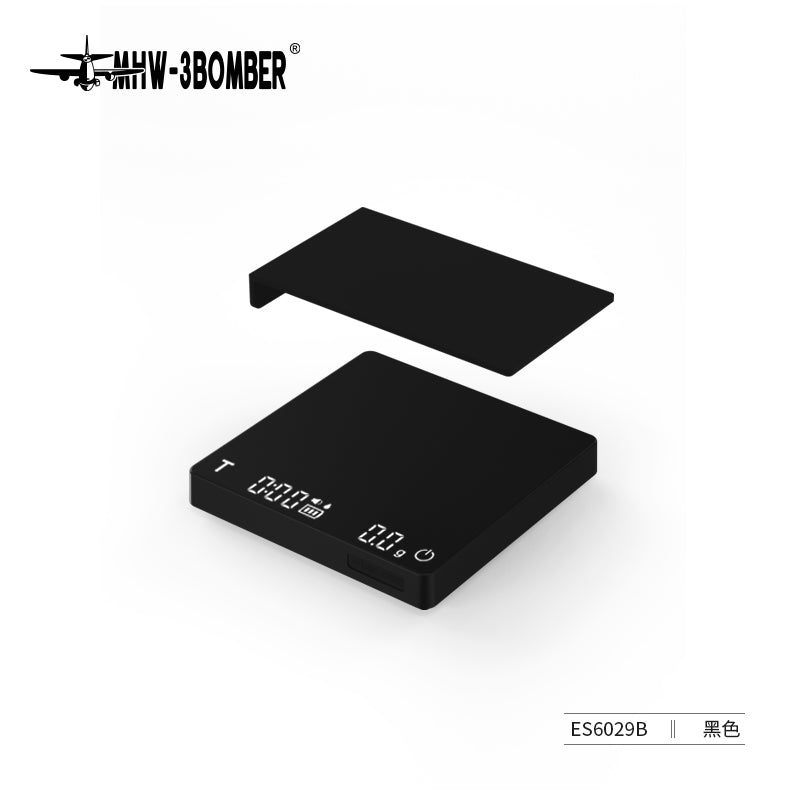 小魔方2.0 mini 電子秤 - 黑色 - MHW - 3BOMBER TAIWAN