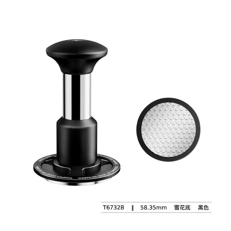 騎士衝擊粉錘 - 雪花底 - 黑色 - 58mm通用（附粉錘收納墊） - MHW - 3BOMBER TAIWAN